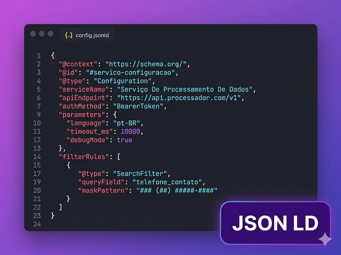Dados estruturados JSON-LD